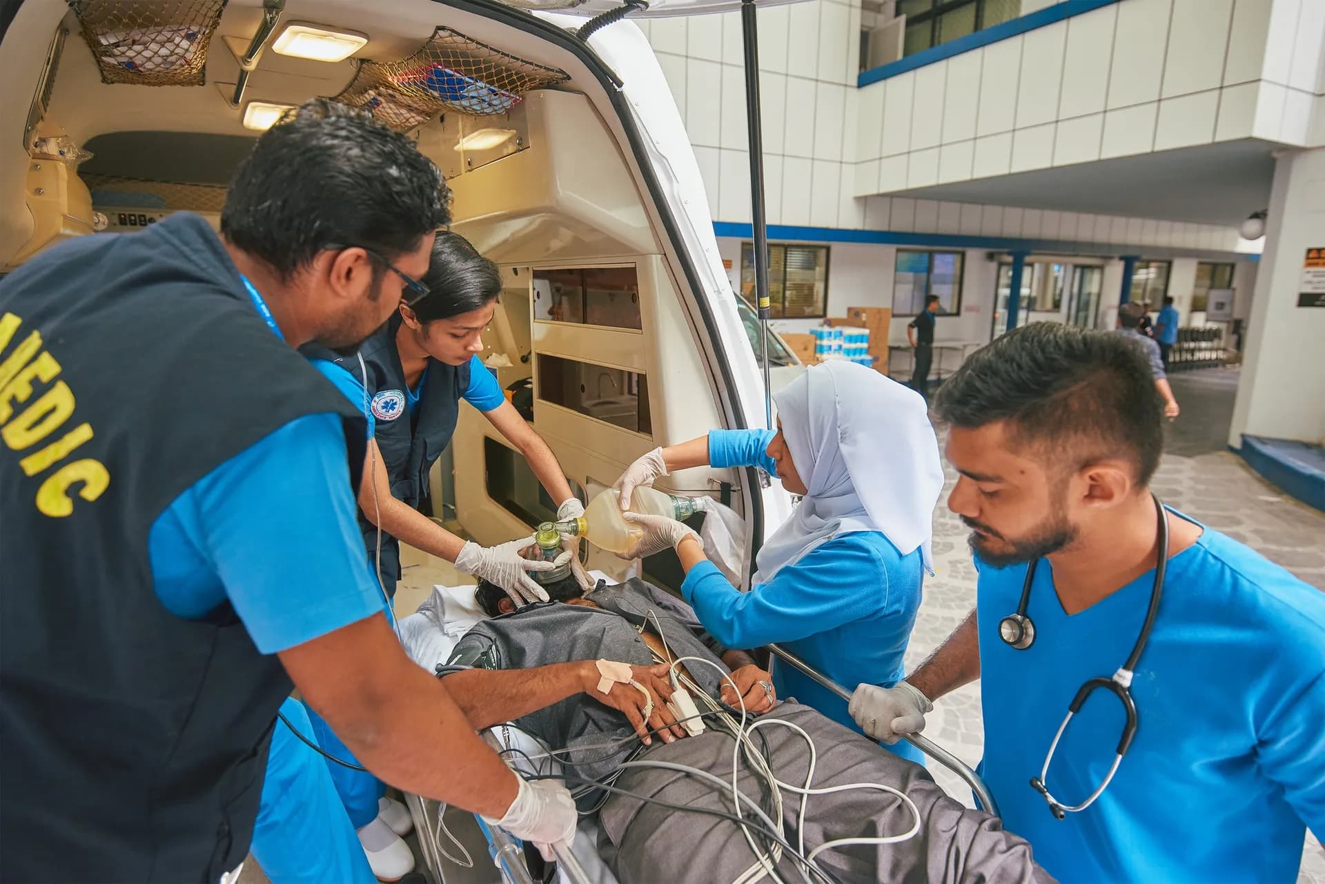 Medical training at Shafi'a Institute